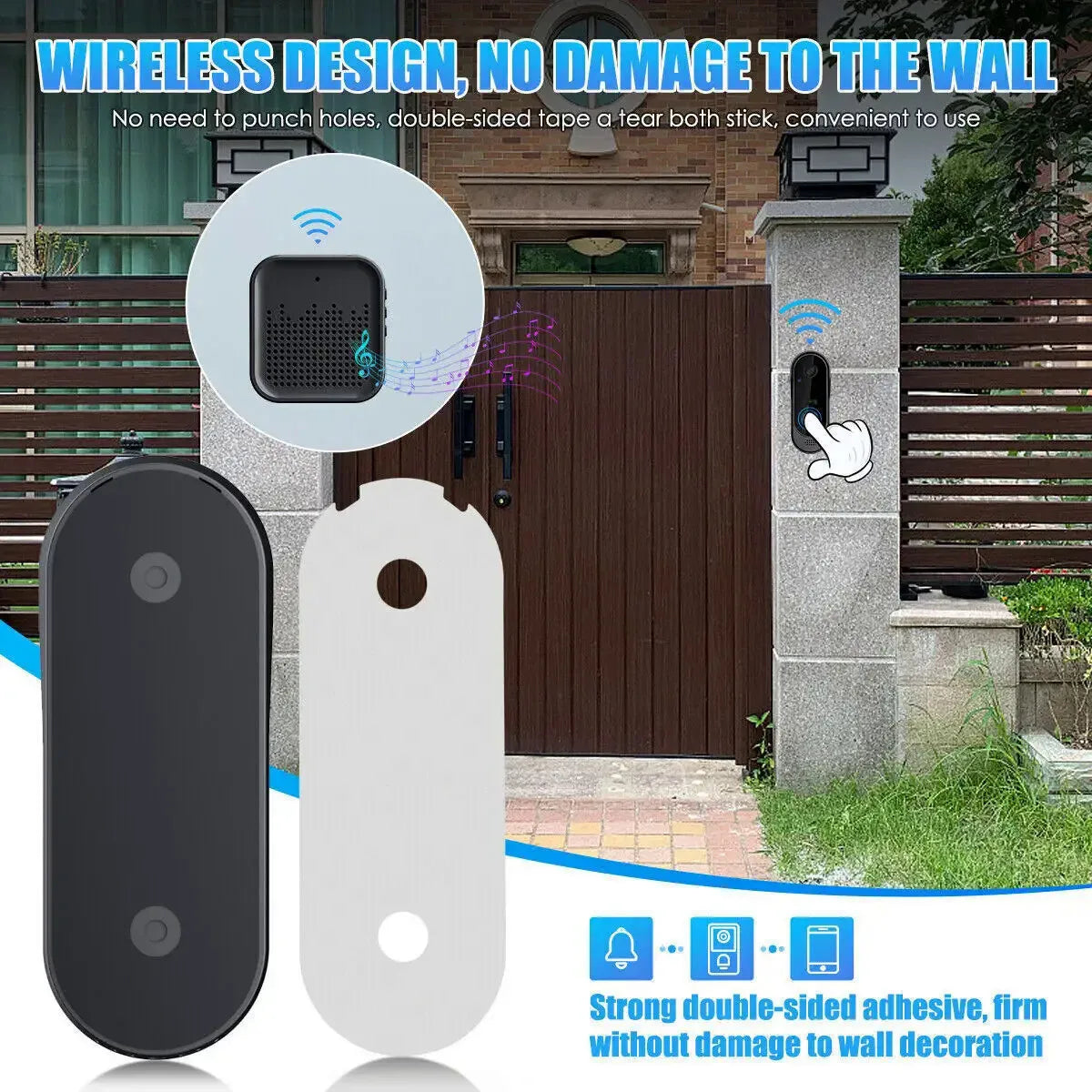 Smart Wireless Doorbell Camera