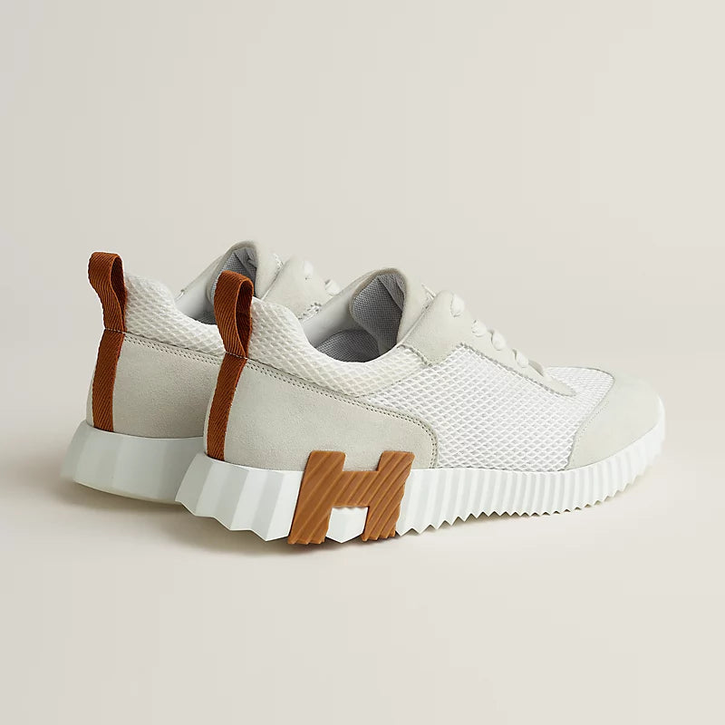 Hermes Bouncing sneaker White with brown