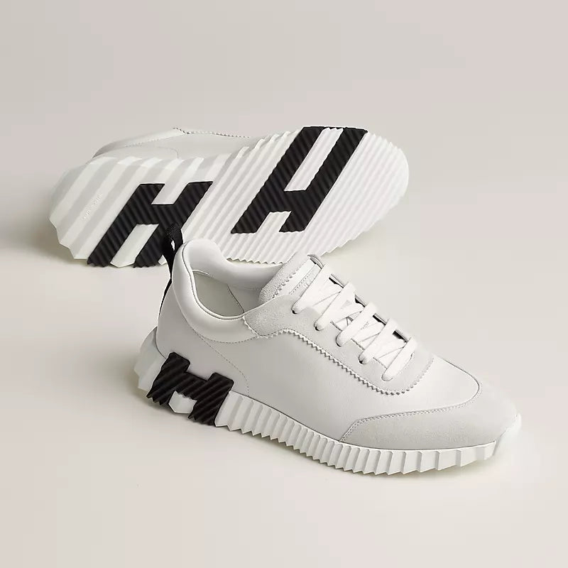 Hermes Bouncing sneaker White and black